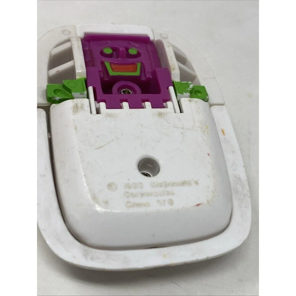 McDonald’s Changeables Transformers 1980s Happy Meal Fast Food Toys Lot Of 7